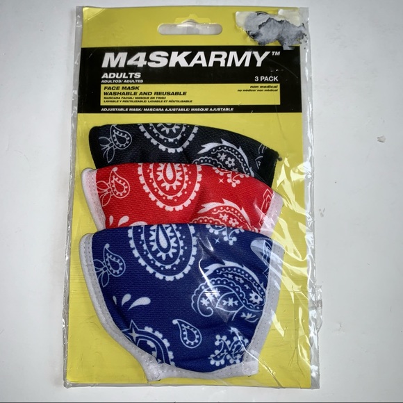 NEW Washable & Reusable Adult Face Mask - Picture 2 of 3